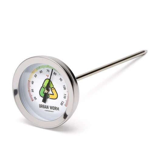 Urban Worm Bin Accessory Bundle | Coir, Blanket & Thermometer Kit