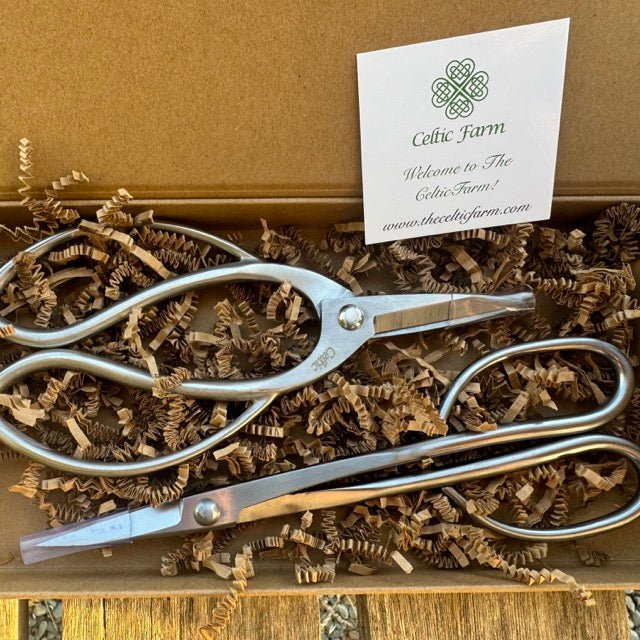 Caja de regalo para jardín - Juego de tijeras de jardín de acero inoxidable