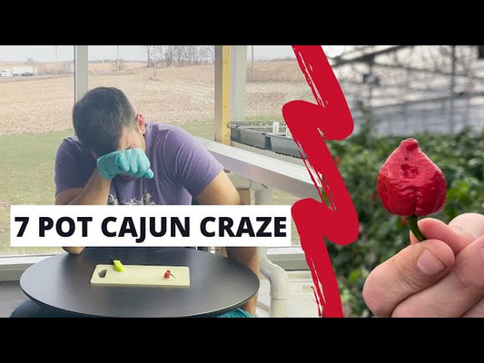 Keaton Eats a 7 Pot Cajun Craze Pepper (1.32M SHUs)