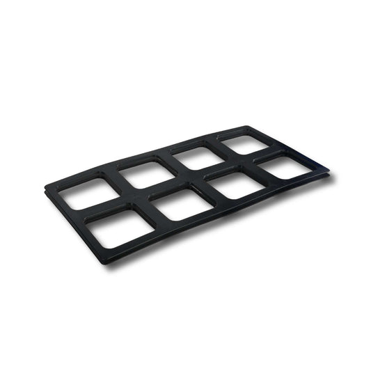 5" insert for seedling tray to hold seed starting pots on white background