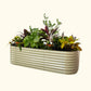 26″ Tall 10-in-1 Jumbo Modular Metal Raised Garden Bed Kit