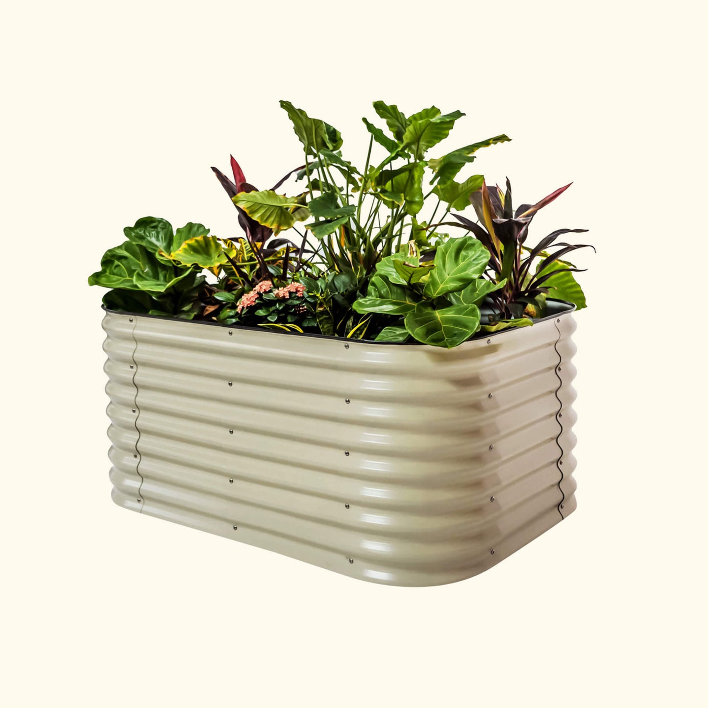 26″ Tall 6-in-1 Medium Modular Metal Raised Garden Bed Kit