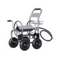 Heavy-Duty Garden Hose Reel Cart on a white background. 