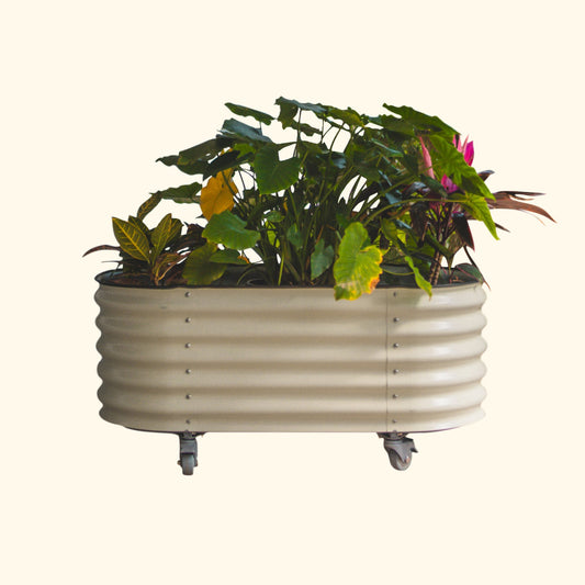 Self-Watering Rolling Garden Bed – 2′ × 4′