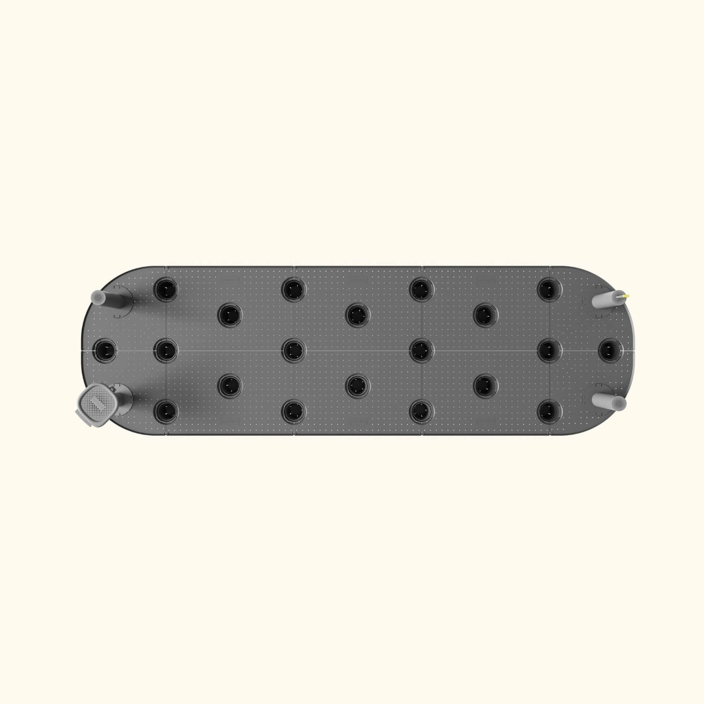 Self-Watering Wicking Floor - For 17" Classic Beds model for 2 foot by 6 foot dimensions. 