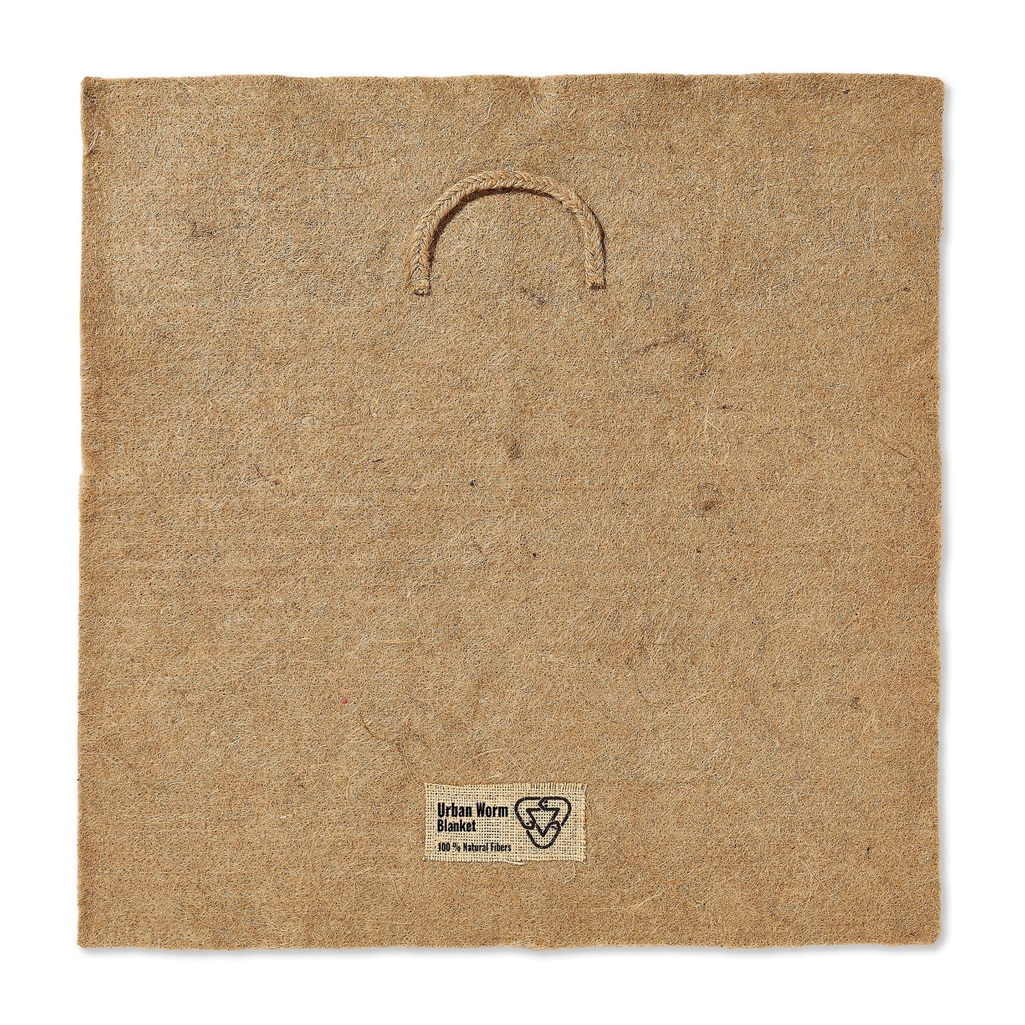 Brown Urban Worm Blanket on a white background