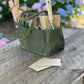 Bolsa para herramientas de jardinería - Lona encerada gruesa
