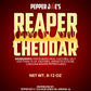 Pepper Joe's Carolina Reaper Cheddar Cheese - spicy cheese packaging label
